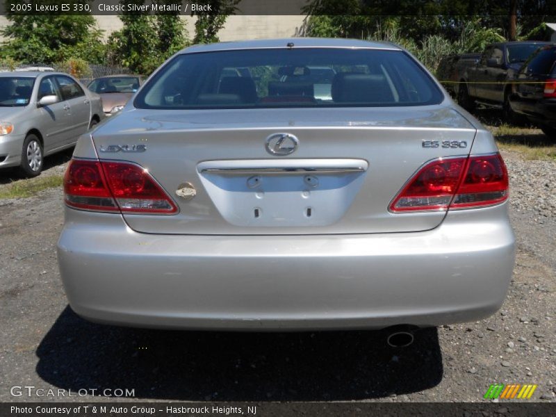 Classic Silver Metallic / Black 2005 Lexus ES 330