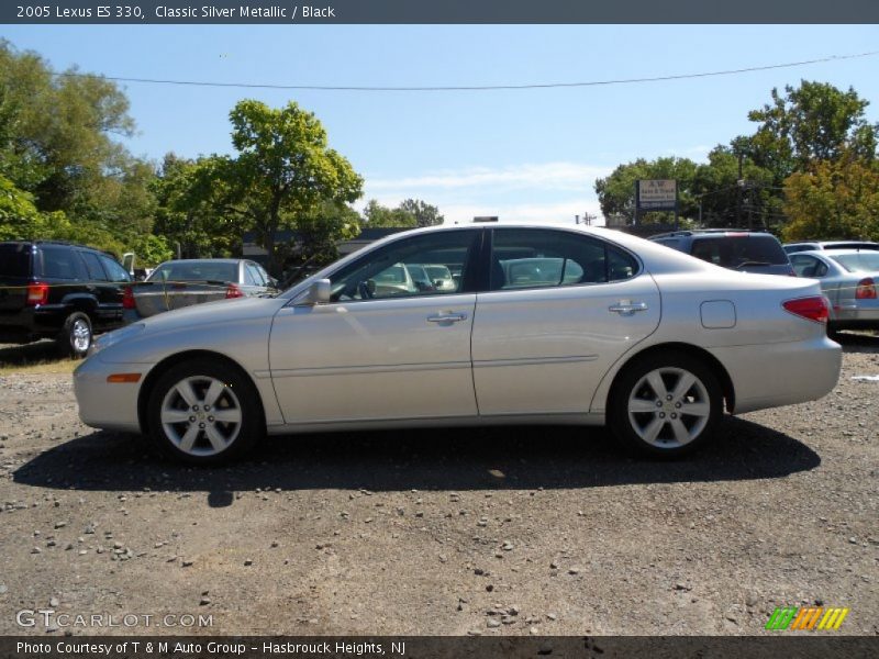 Classic Silver Metallic / Black 2005 Lexus ES 330
