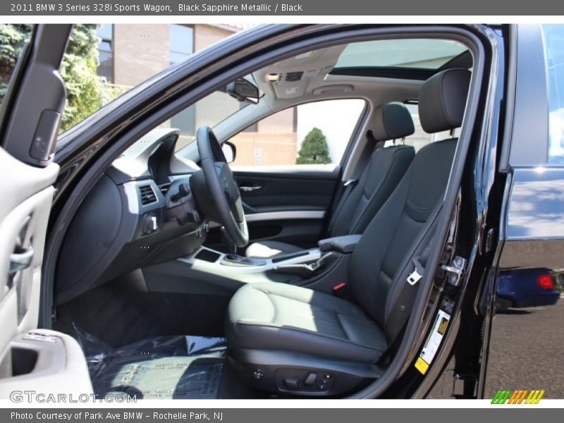 Black Sapphire Metallic / Black 2011 BMW 3 Series 328i Sports Wagon