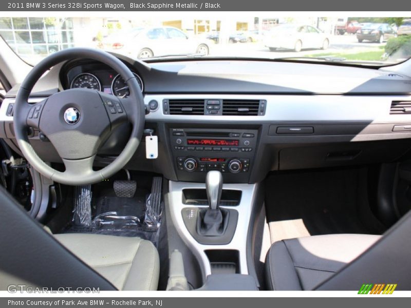 Black Sapphire Metallic / Black 2011 BMW 3 Series 328i Sports Wagon