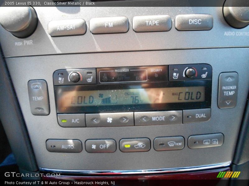 Classic Silver Metallic / Black 2005 Lexus ES 330