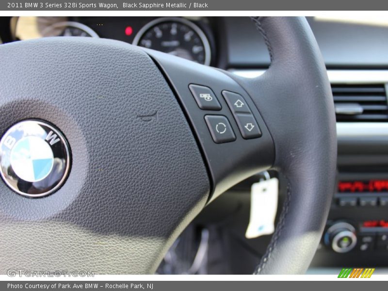 Black Sapphire Metallic / Black 2011 BMW 3 Series 328i Sports Wagon