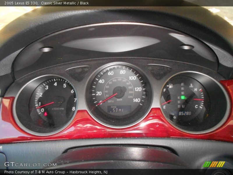 Classic Silver Metallic / Black 2005 Lexus ES 330