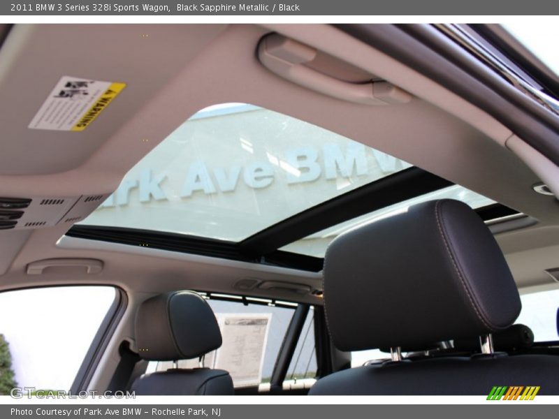 Black Sapphire Metallic / Black 2011 BMW 3 Series 328i Sports Wagon