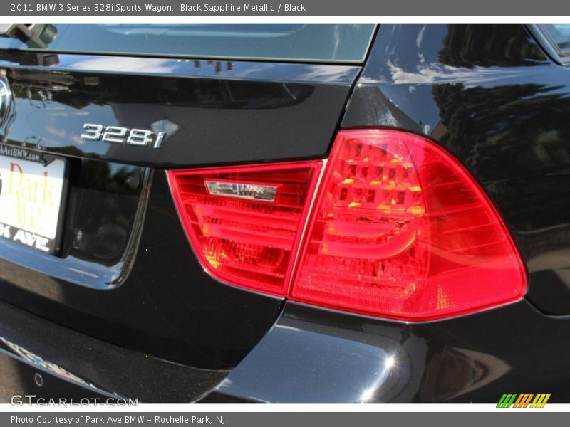 Black Sapphire Metallic / Black 2011 BMW 3 Series 328i Sports Wagon
