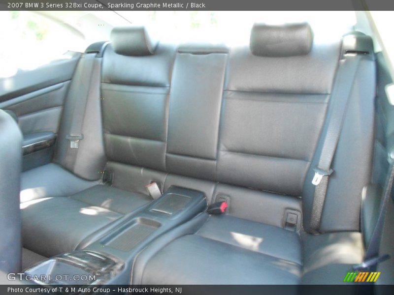 Sparkling Graphite Metallic / Black 2007 BMW 3 Series 328xi Coupe