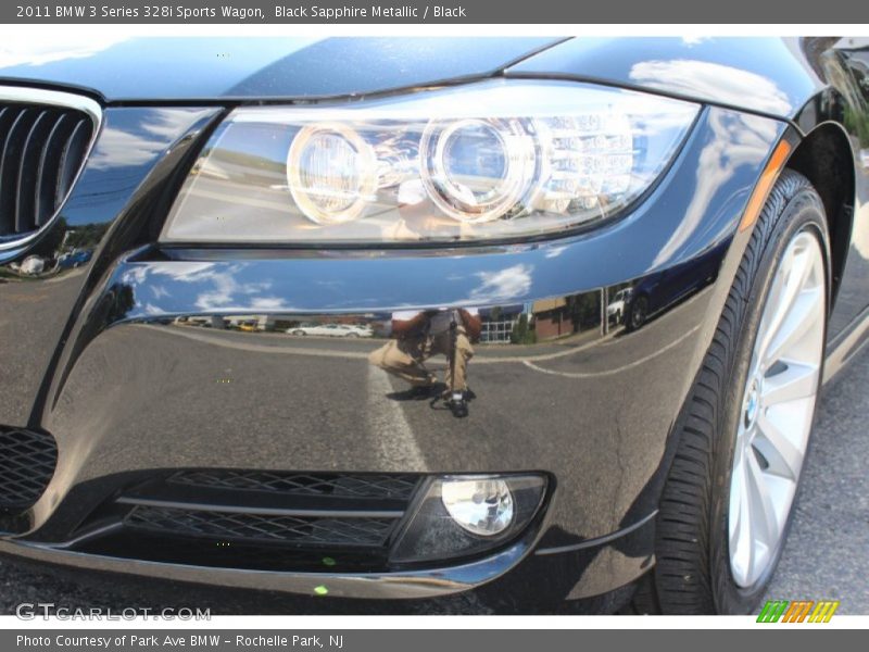 Black Sapphire Metallic / Black 2011 BMW 3 Series 328i Sports Wagon