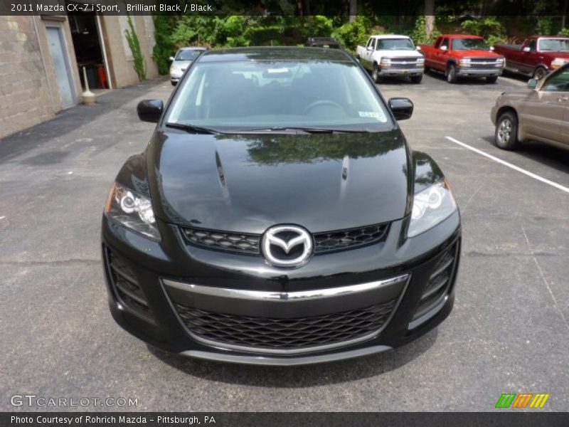 Brilliant Black / Black 2011 Mazda CX-7 i Sport