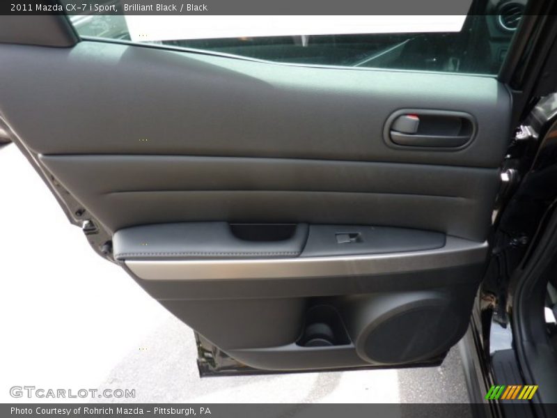 Brilliant Black / Black 2011 Mazda CX-7 i Sport