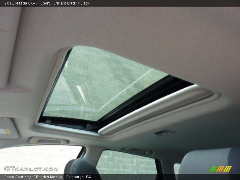 Brilliant Black / Black 2011 Mazda CX-7 i Sport