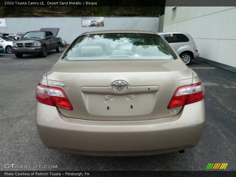 Desert Sand Metallic / Bisque 2009 Toyota Camry LE