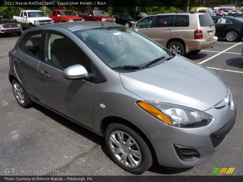 Front 3/4 View of 2011 MAZDA2 Sport