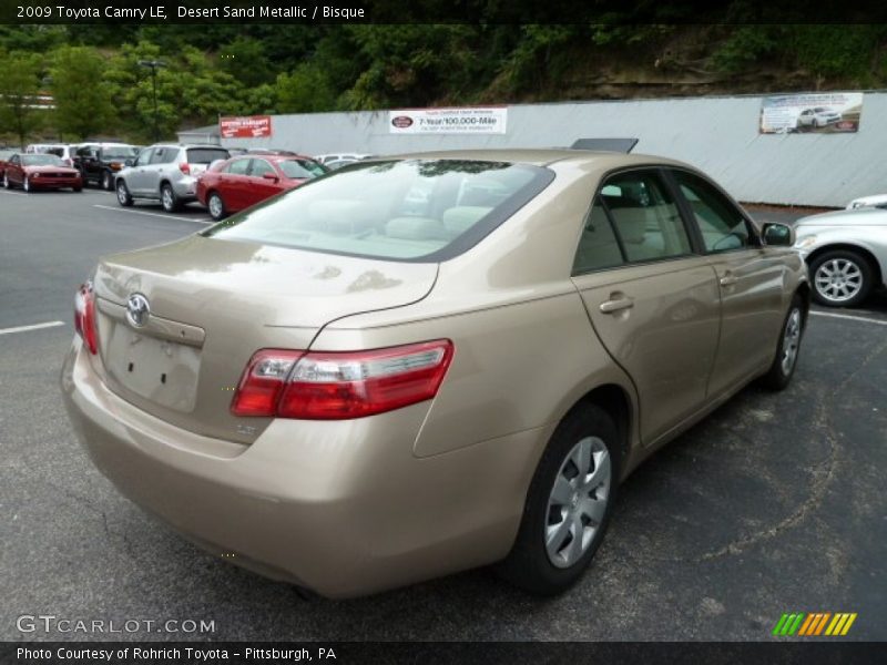 Desert Sand Metallic / Bisque 2009 Toyota Camry LE