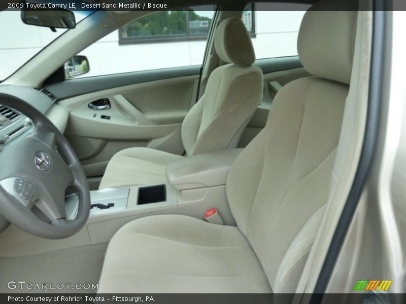 Desert Sand Metallic / Bisque 2009 Toyota Camry LE