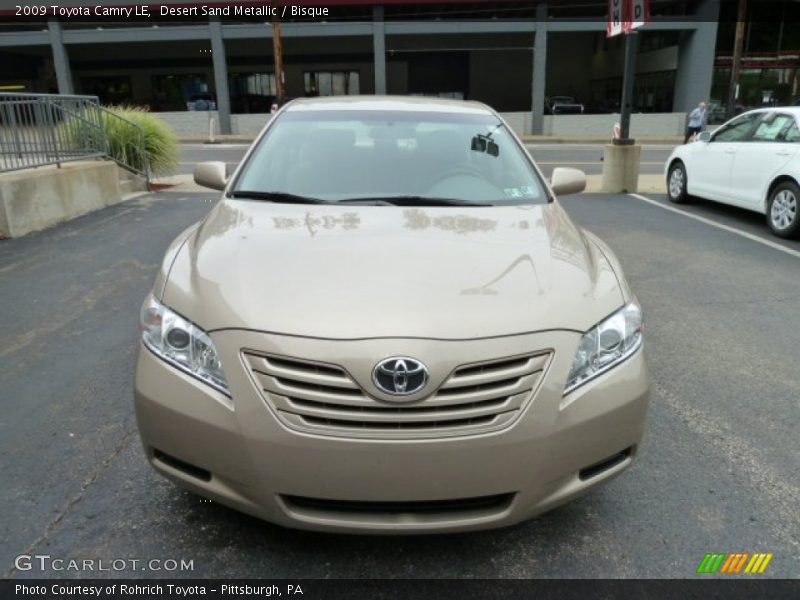 Desert Sand Metallic / Bisque 2009 Toyota Camry LE