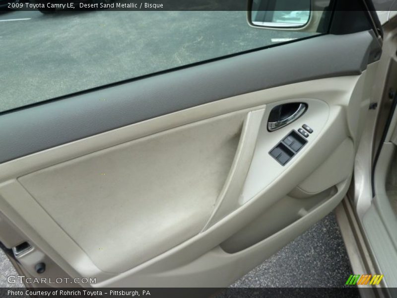 Desert Sand Metallic / Bisque 2009 Toyota Camry LE