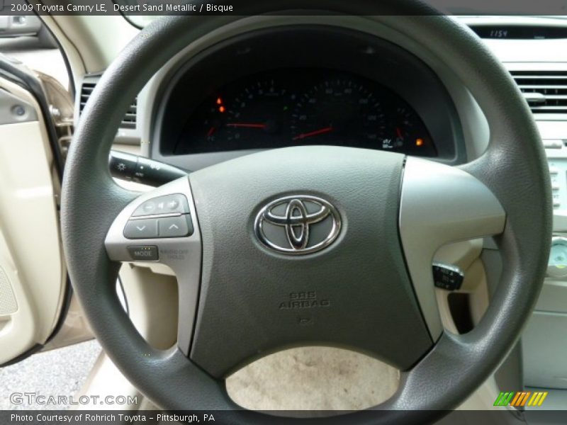 Desert Sand Metallic / Bisque 2009 Toyota Camry LE