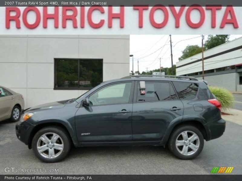 Flint Mica / Dark Charcoal 2007 Toyota RAV4 Sport 4WD