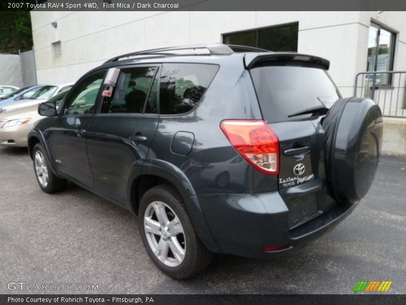 Flint Mica / Dark Charcoal 2007 Toyota RAV4 Sport 4WD