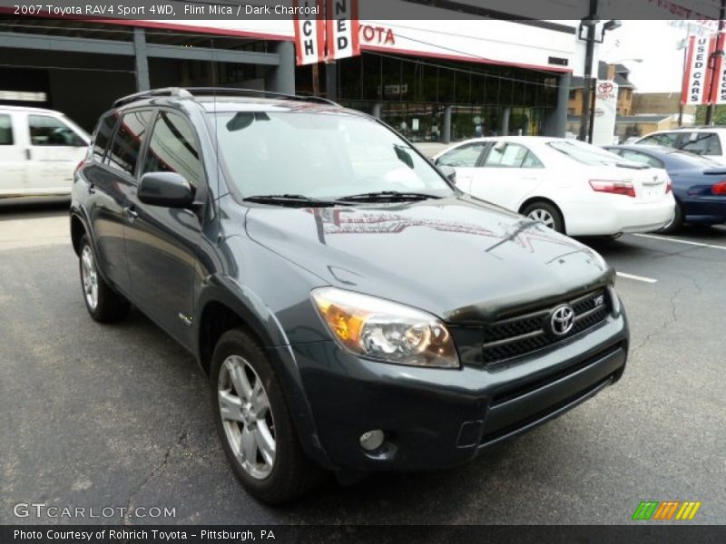 Flint Mica / Dark Charcoal 2007 Toyota RAV4 Sport 4WD