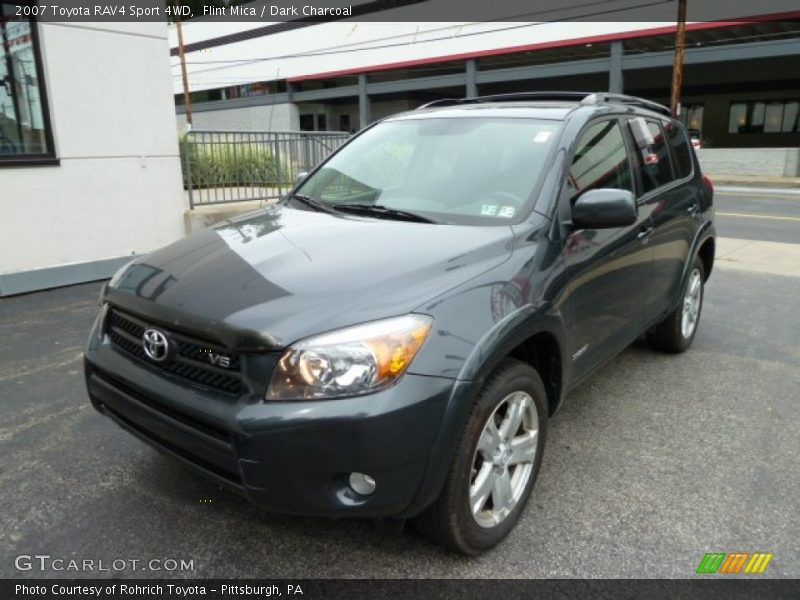 Flint Mica / Dark Charcoal 2007 Toyota RAV4 Sport 4WD