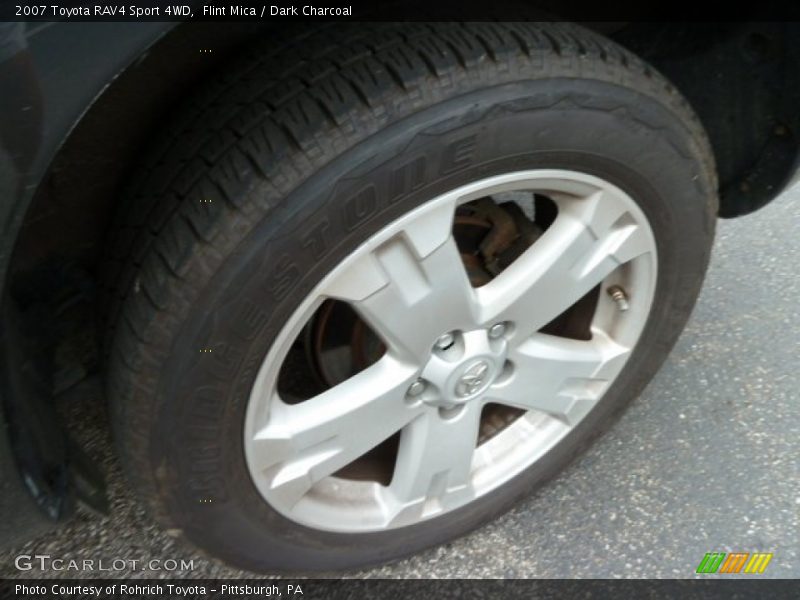 Flint Mica / Dark Charcoal 2007 Toyota RAV4 Sport 4WD