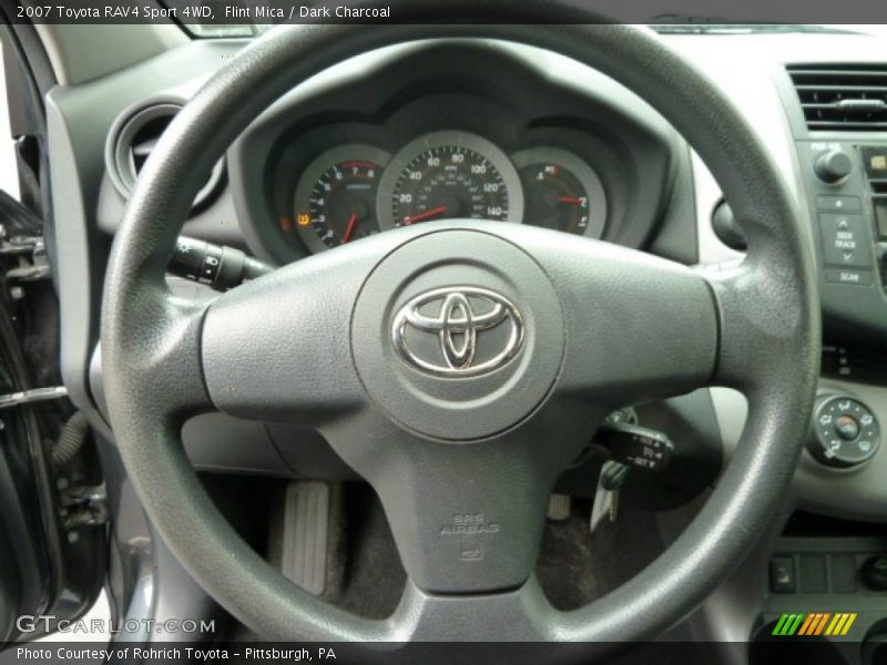Flint Mica / Dark Charcoal 2007 Toyota RAV4 Sport 4WD