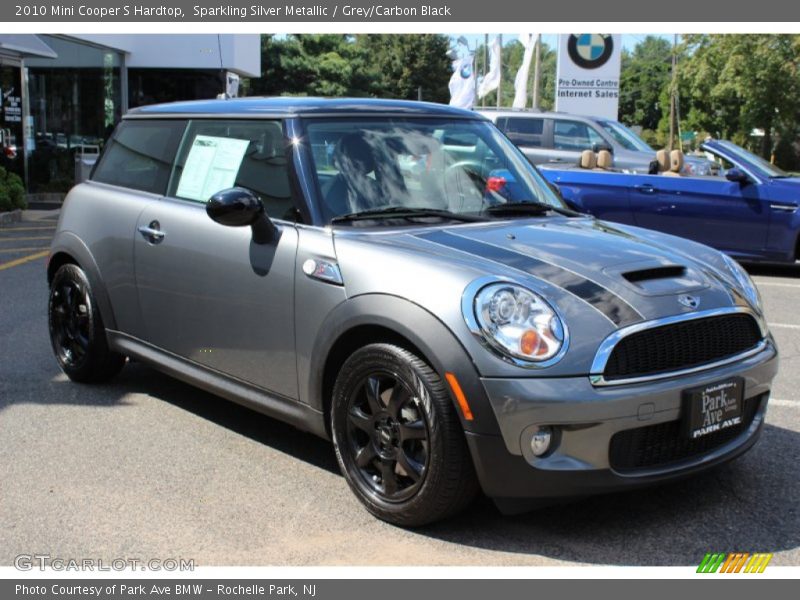 Sparkling Silver Metallic / Grey/Carbon Black 2010 Mini Cooper S Hardtop