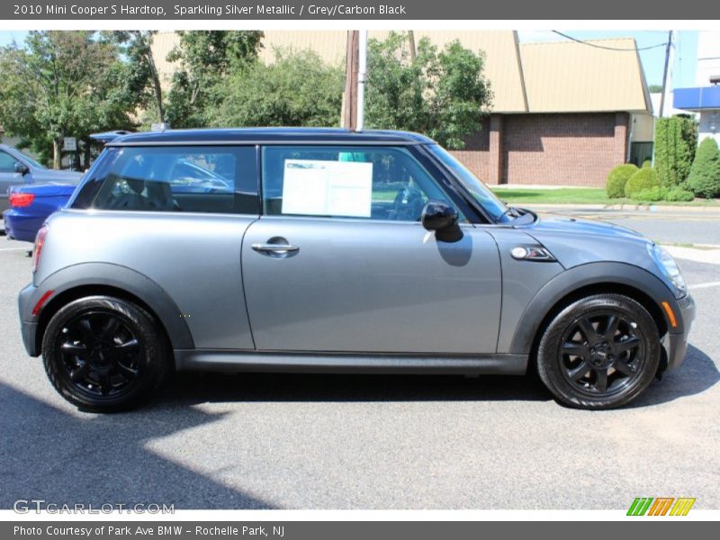 Sparkling Silver Metallic / Grey/Carbon Black 2010 Mini Cooper S Hardtop