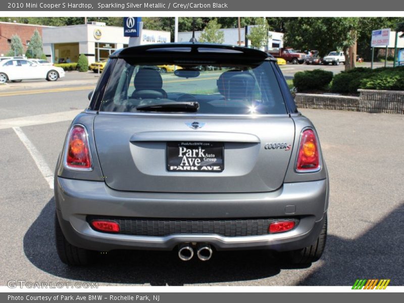 Sparkling Silver Metallic / Grey/Carbon Black 2010 Mini Cooper S Hardtop