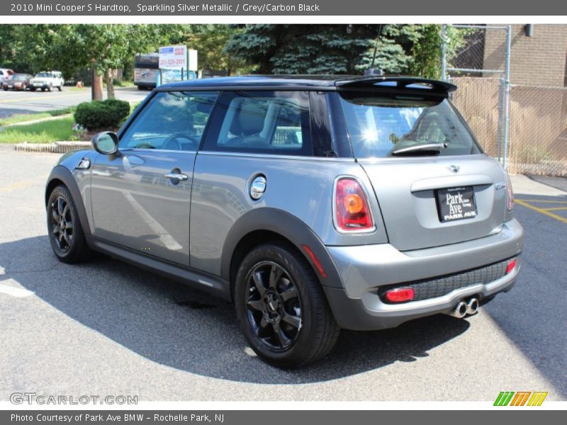 Sparkling Silver Metallic / Grey/Carbon Black 2010 Mini Cooper S Hardtop