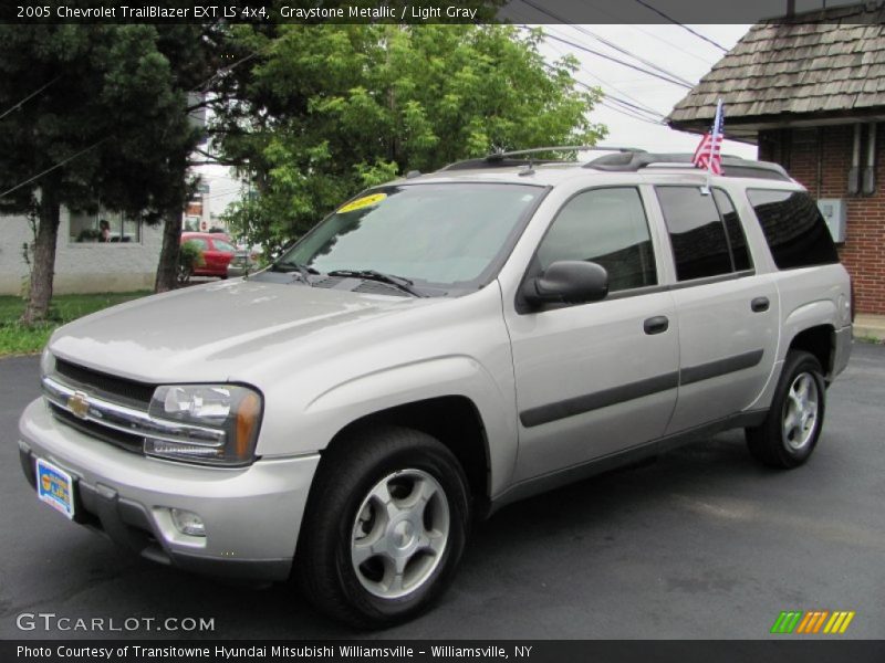 Graystone Metallic / Light Gray 2005 Chevrolet TrailBlazer EXT LS 4x4