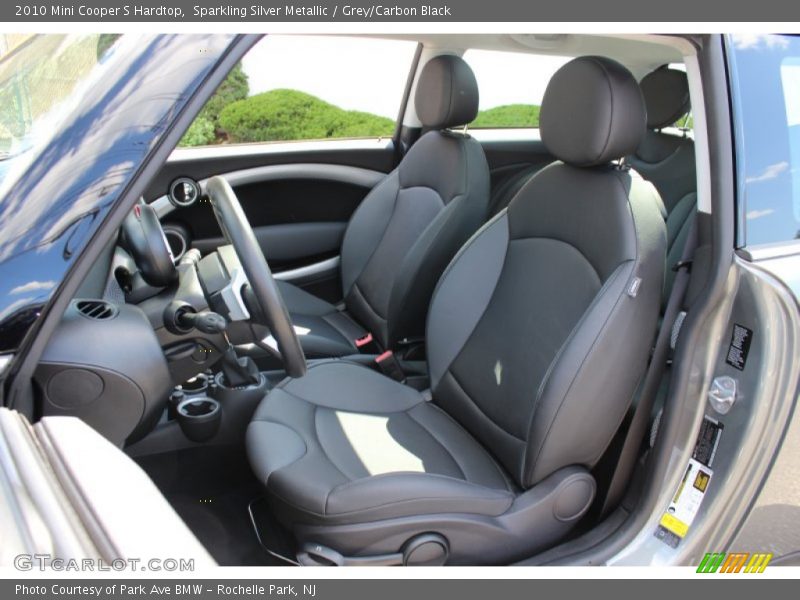 Sparkling Silver Metallic / Grey/Carbon Black 2010 Mini Cooper S Hardtop