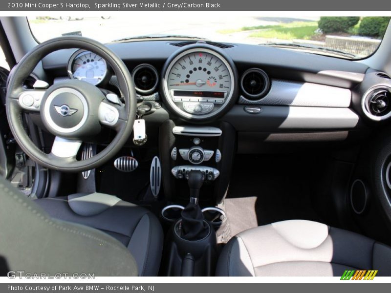 Sparkling Silver Metallic / Grey/Carbon Black 2010 Mini Cooper S Hardtop