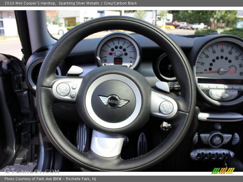 Sparkling Silver Metallic / Grey/Carbon Black 2010 Mini Cooper S Hardtop