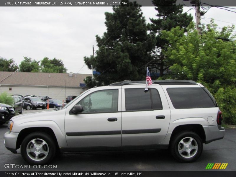 Graystone Metallic / Light Gray 2005 Chevrolet TrailBlazer EXT LS 4x4