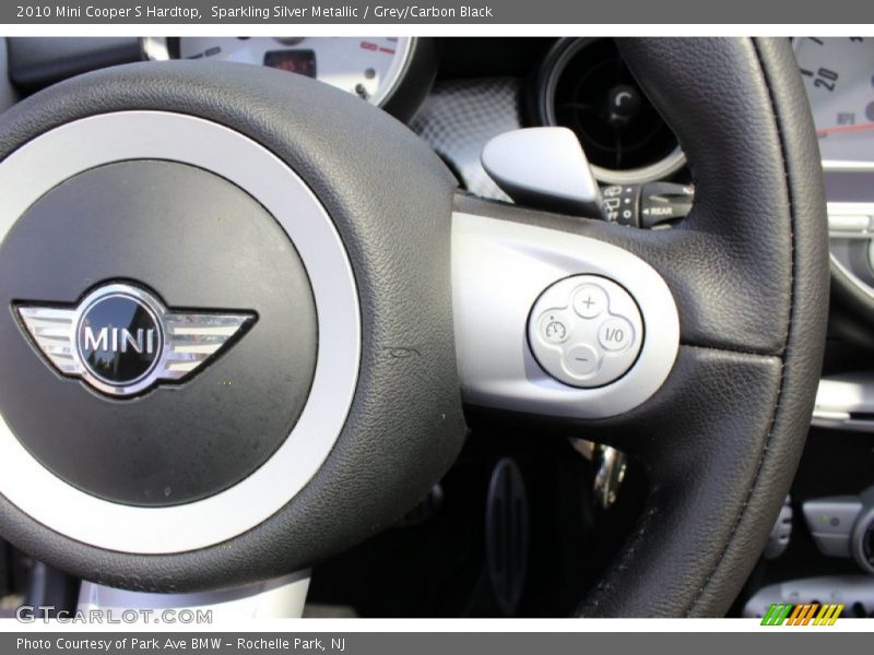 Sparkling Silver Metallic / Grey/Carbon Black 2010 Mini Cooper S Hardtop