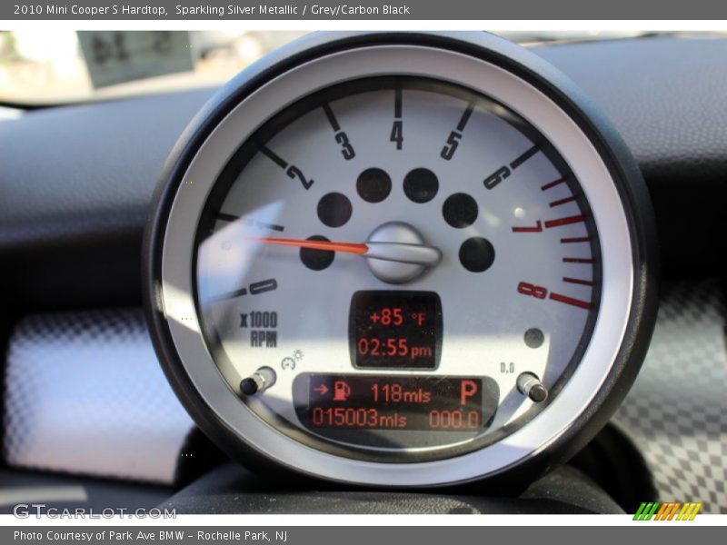 Sparkling Silver Metallic / Grey/Carbon Black 2010 Mini Cooper S Hardtop