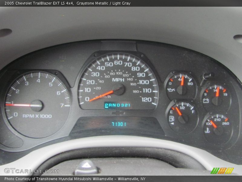 Graystone Metallic / Light Gray 2005 Chevrolet TrailBlazer EXT LS 4x4