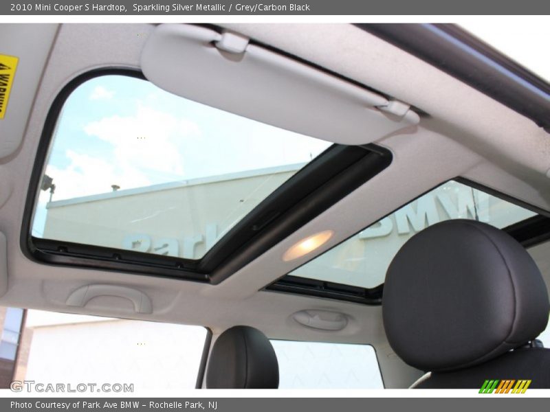 Sparkling Silver Metallic / Grey/Carbon Black 2010 Mini Cooper S Hardtop