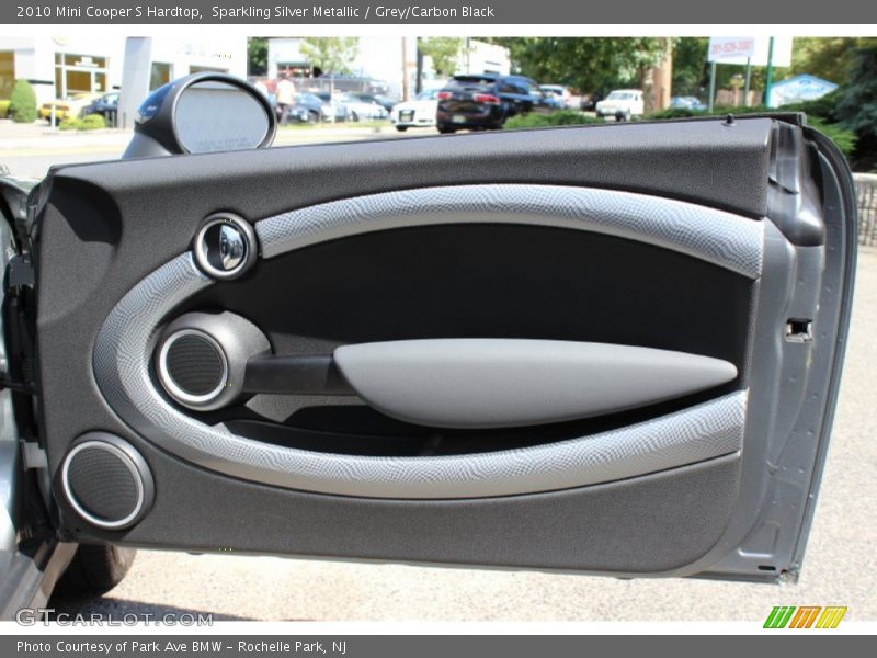 Sparkling Silver Metallic / Grey/Carbon Black 2010 Mini Cooper S Hardtop