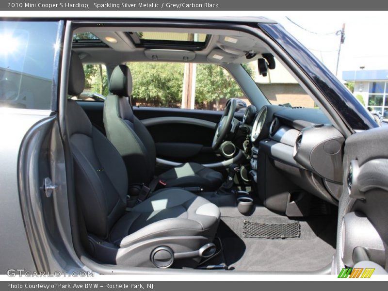 Sparkling Silver Metallic / Grey/Carbon Black 2010 Mini Cooper S Hardtop