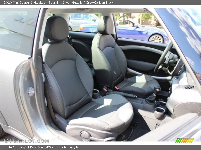 Sparkling Silver Metallic / Grey/Carbon Black 2010 Mini Cooper S Hardtop