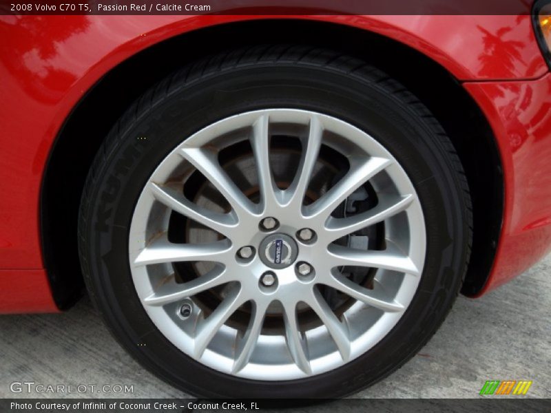 Passion Red / Calcite Cream 2008 Volvo C70 T5