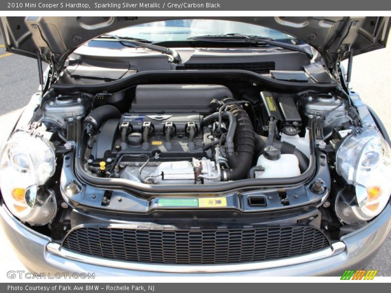 Sparkling Silver Metallic / Grey/Carbon Black 2010 Mini Cooper S Hardtop