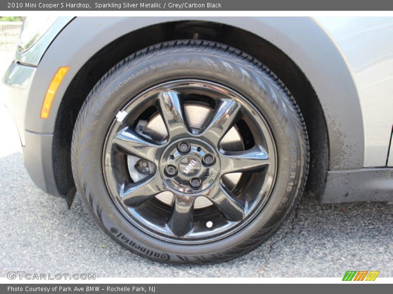 Sparkling Silver Metallic / Grey/Carbon Black 2010 Mini Cooper S Hardtop