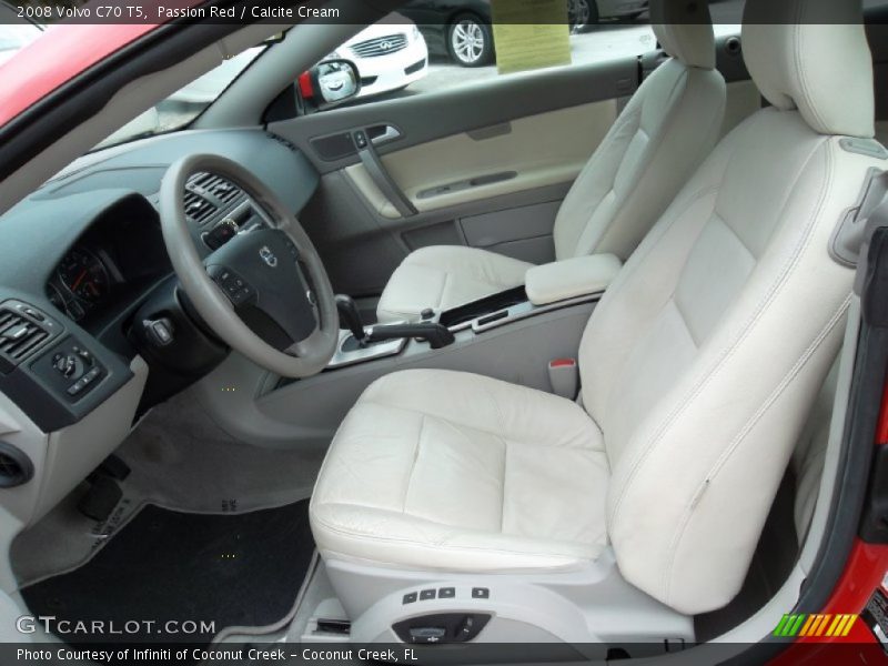 Passion Red / Calcite Cream 2008 Volvo C70 T5