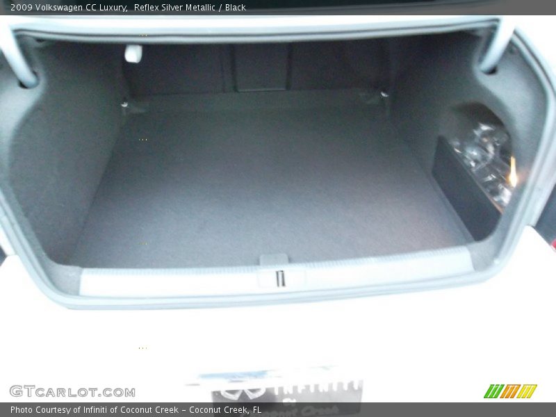Reflex Silver Metallic / Black 2009 Volkswagen CC Luxury