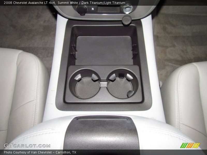 Summit White / Dark Titanium/Light Titanium 2008 Chevrolet Avalanche LT 4x4
