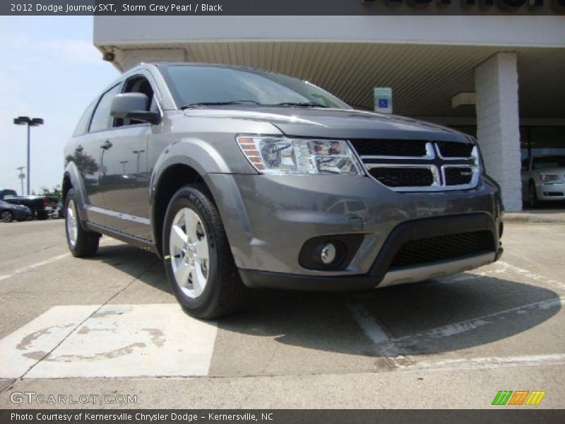 Storm Grey Pearl / Black 2012 Dodge Journey SXT